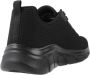 Skechers Flex Visionar Sneakers Black Dames - Thumbnail 6