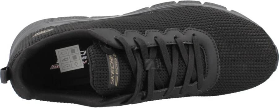 Skechers Flex Visionar Sneakers Black Dames