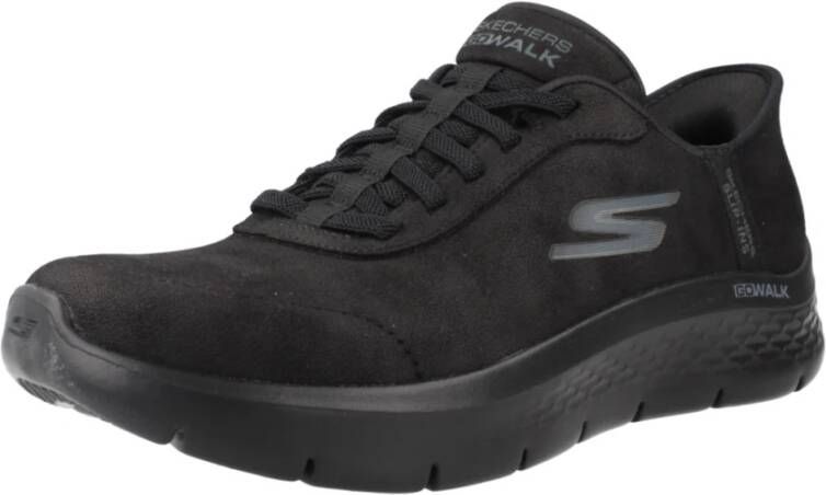 Skechers Flex Walk Sneakers Mali Black Dames