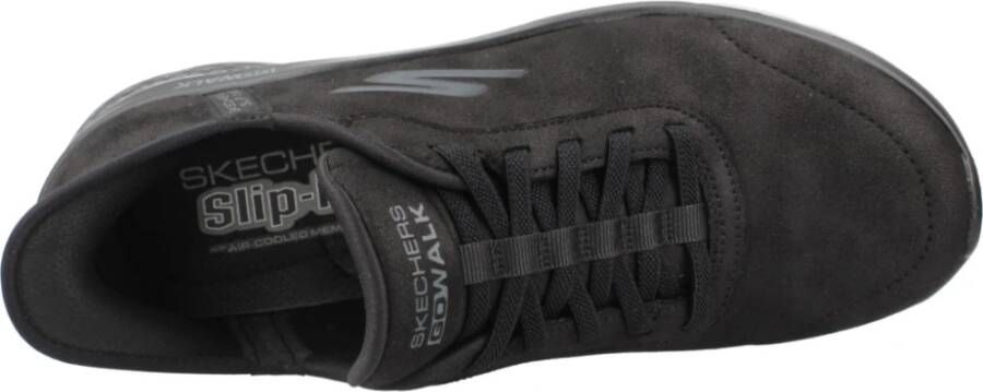 Skechers Flex Walk Sneakers Mali Black Dames