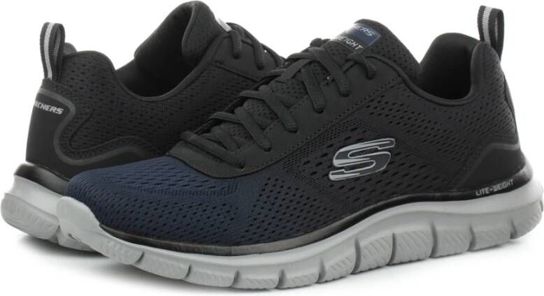 Skechers Flexibele Comfort Sneaker Track Ripkent Blue Heren