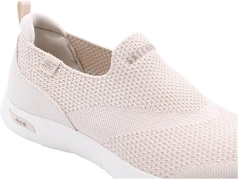 Skechers Foxton Sneaker Beige Dames