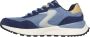 Skechers Fury Lace Low Sneakers Blue Heren - Thumbnail 4