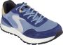 Skechers Fury Lace Low Sneakers Blue Heren - Thumbnail 5