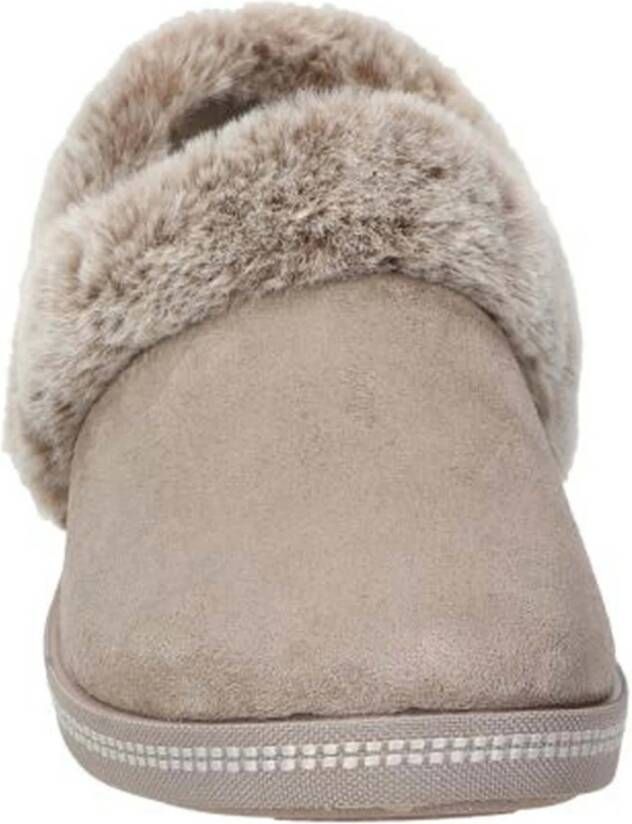 Skechers Gezellige Kampvuur Pantoffels Beige Dames