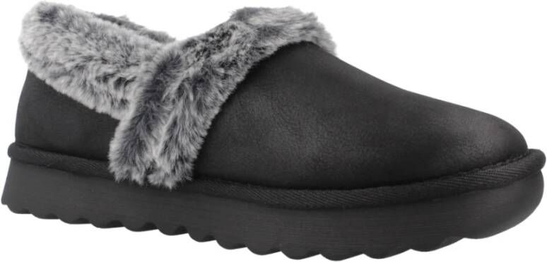 Skechers Gezellige Pantoffels Black Dames