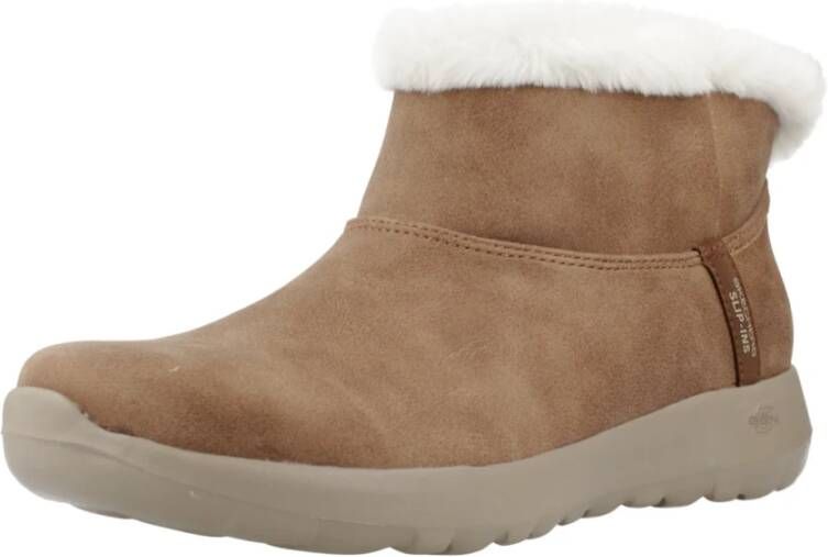 Skechers Gezellige Winterlaarzen On-The-Go Joy Brown Dames