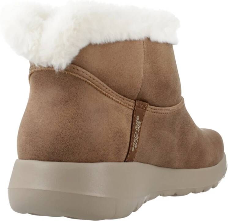 Skechers Gezellige Winterlaarzen On-The-Go Joy Brown Dames