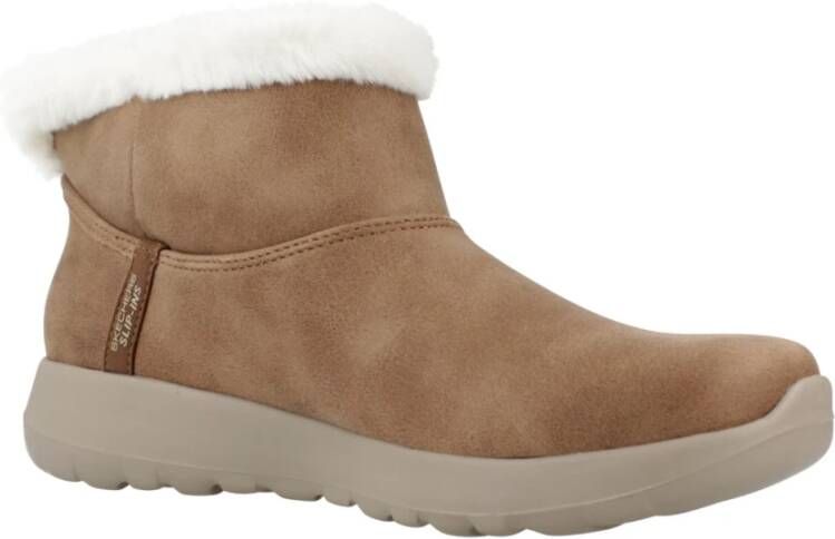 Skechers Gezellige Winterlaarzen On-The-Go Joy Brown Dames