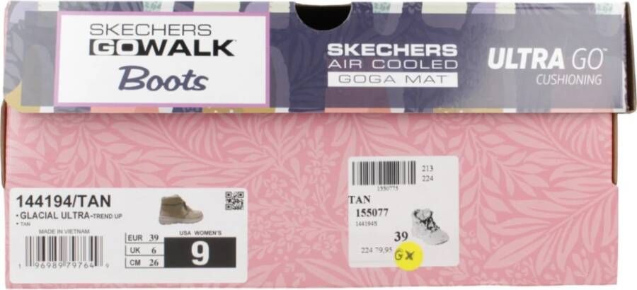 Skechers Glacial Ultra-Trend Winterlaarzen Brown Dames