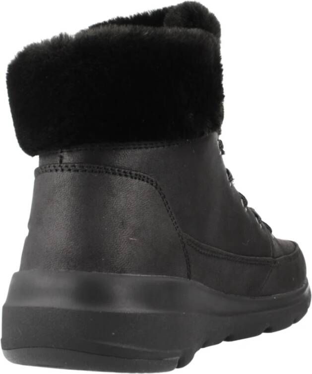 Skechers Glacial Ultra Winterlaarzen Black Dames