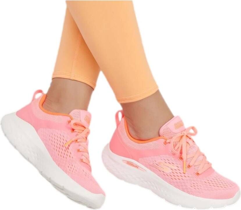 Skechers Go Run Lite Sneakers Pink Dames