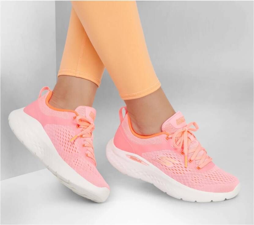 Skechers Go Run Lite Sneakers Pink Dames