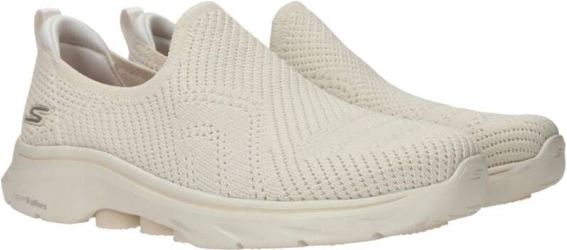 Skechers Go Walk 7 Amina Vegan instapper Beige Dames