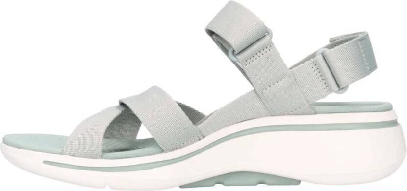 Skechers Go Walk Arch Fit Attra Sandalen Green Dames