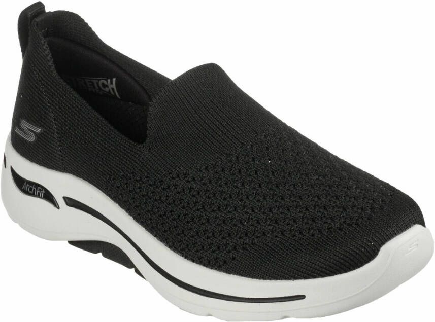 Skechers Ga lopen boog fit loafers Zwart Dames