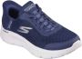 Skechers Slip-ins Go Walk Flex Sneakers Blauw - Thumbnail 8