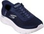 Skechers Blauwe Stretch Fit Damesschoenen Blauw Dames - Thumbnail 8