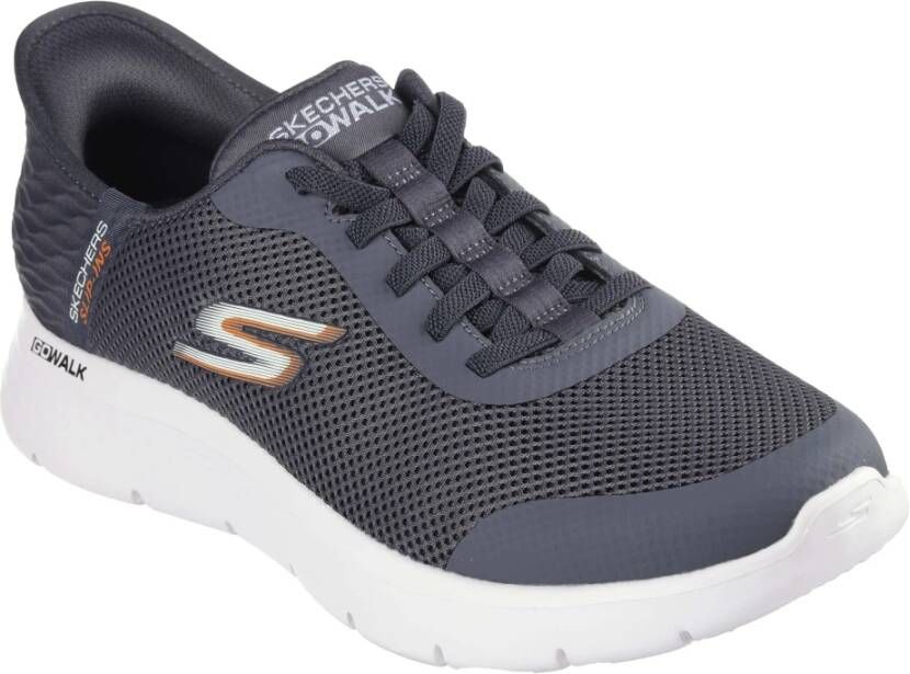 Skechers Go Walk Flex Hand Sneakers Blue Heren