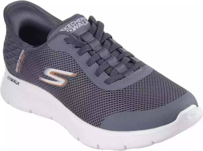 Skechers Go Walk Flex Hands Up Sneakers Gray Heren