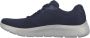 Skechers Go Walk Flex Remark Sneakers Blue Heren - Thumbnail 4