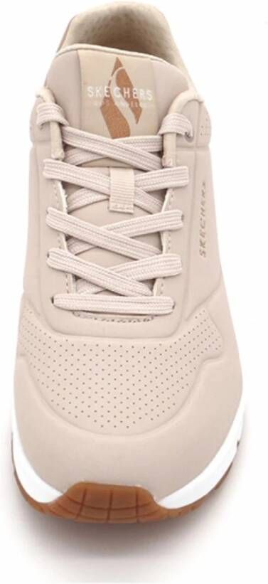 Skechers Gouden Air Stijlvolle Sneakers Beige Dames