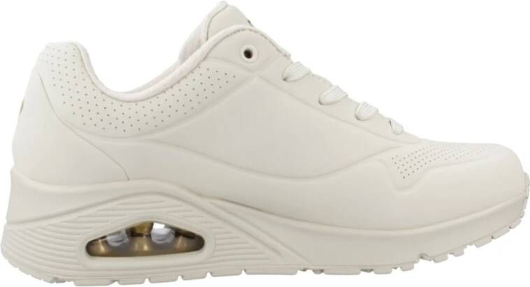 Skechers Gouden Hart Sneakers White Dames