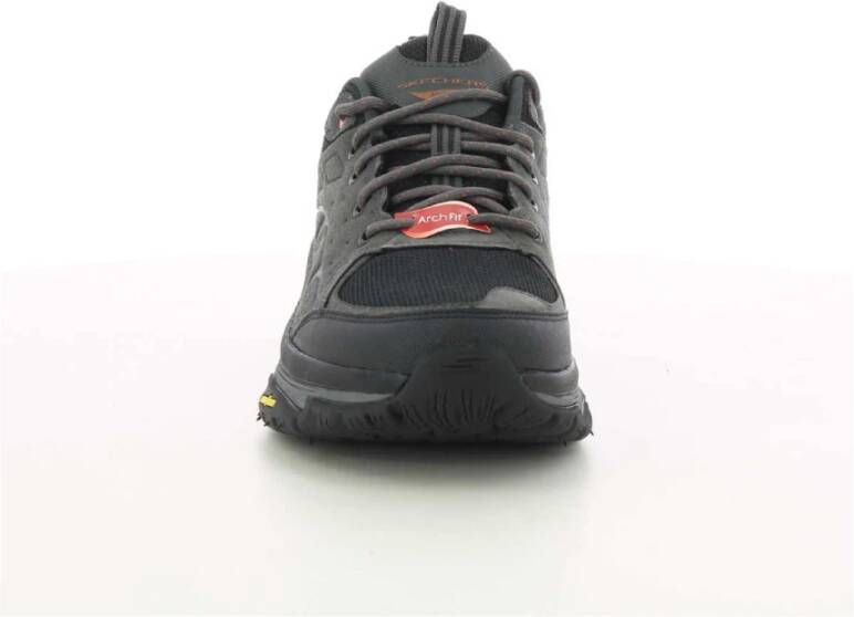 Skechers Grijze Arch Fit Road Walker Schoenen Black Heren