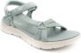 Skechers Groene Sandalen met Stoffen Voering Green Dames - Thumbnail 6