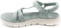 Skechers Groene Sandalen met Stoffen Voering Green Dames - Thumbnail 7