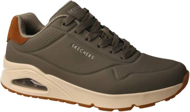 Skechers Groene Uno Street Sneaker Green Dames