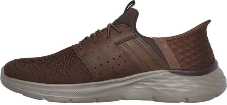 Skechers Hands Free Slip-ins Relaxed Fit Brown Heren