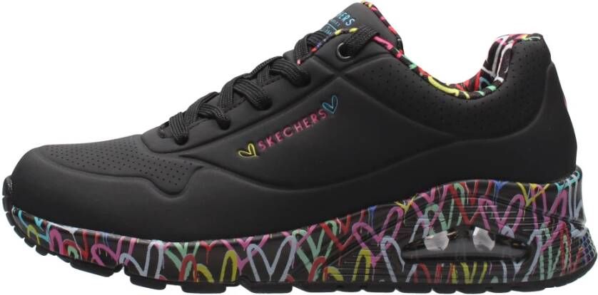 Skechers Hart Sneaker Black Dames