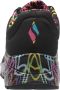 Skechers Sneakers met sleehak UNO-LOVING LOVE met coole graffiti-print vrijetijdsschoen halfhoge schoen veterschoen - Thumbnail 9