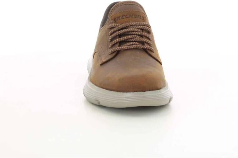 Skechers Heren Cognac Garza Schoenen Brown Heren