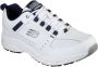 Skechers Heren Leren Synthetisch Textiel Sneakers White Heren - Thumbnail 9