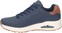 Skechers Uno Suited On Air Sneakers Heren Blauw - Thumbnail 5