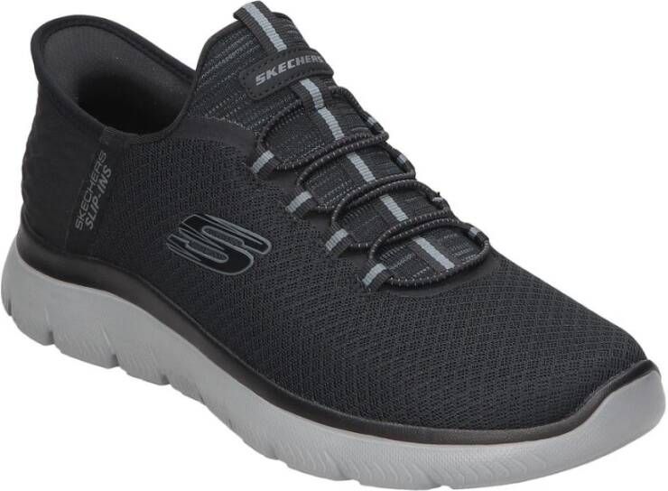 Skechers Heren Sportieve Sneakers Black Heren