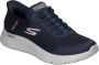 Skechers Go Walk Flex Hand Sneakers Blue Heren - Thumbnail 10