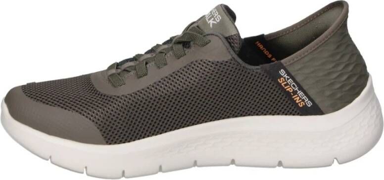 Skechers Heren Sportieve Sneakers Brown Heren