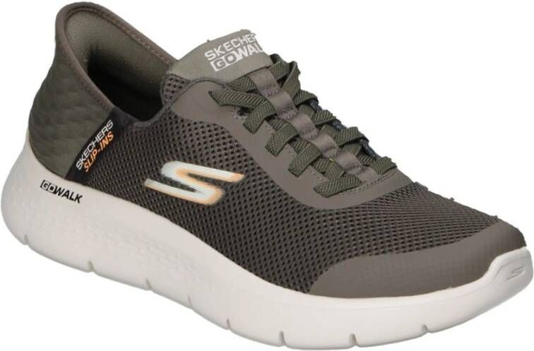 Skechers Heren Sportieve Sneakers Brown Heren