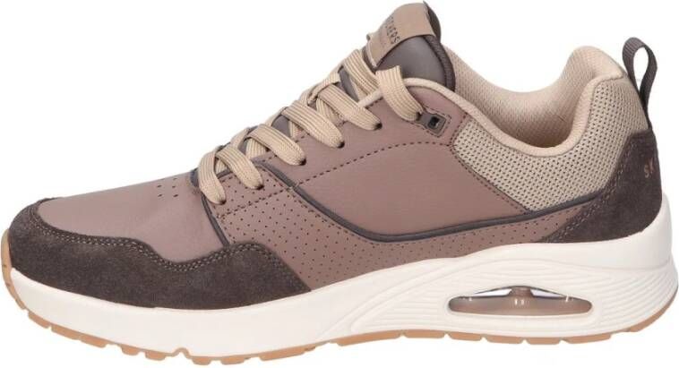 Skechers Heren Sportieve Sneakers Brown Heren