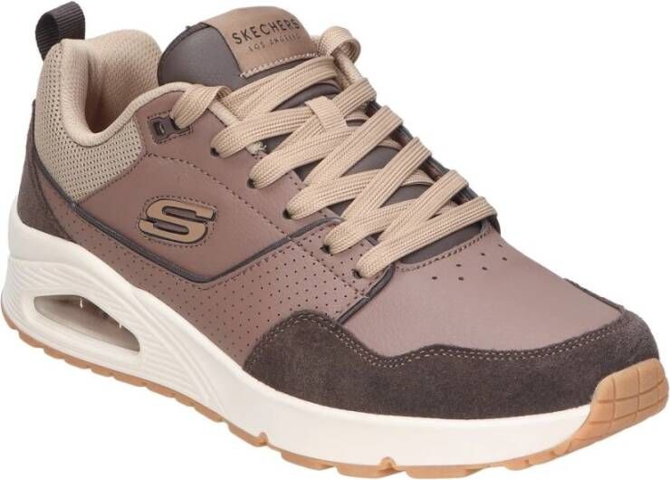 Skechers Heren Sportieve Sneakers Brown Heren