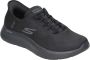 Skechers Slip-Ins: GO Walk Flex Smooth Motion 216326-BBK Mannen Zwart Sneakers - Thumbnail 12