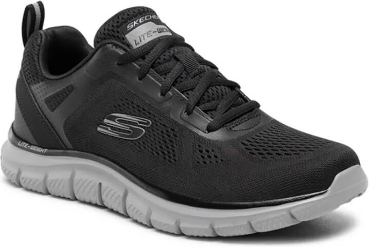 Skechers Heren Textiel Synthetische Sneakers Black Heren