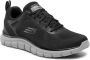 Skechers Heren Textiel Synthetische Sneakers Black Heren - Thumbnail 3