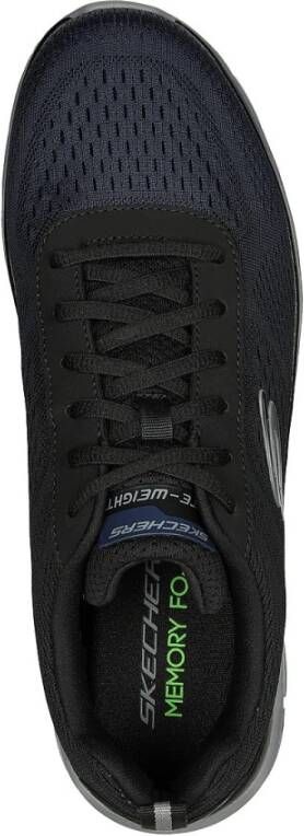 Skechers Heren trainingsschoenen met Memory Foam Black Heren