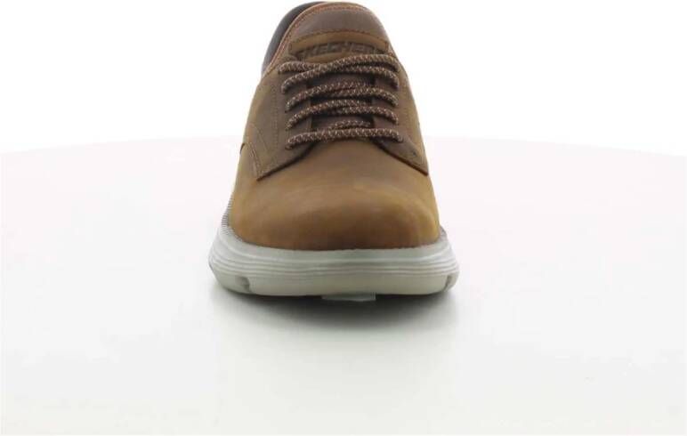 Skechers Herenschoenen Cognac Garza Bruin Heren