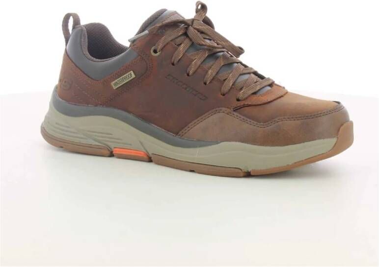 Skechers Herenschoenen Cognac Hombre Bruin Heren