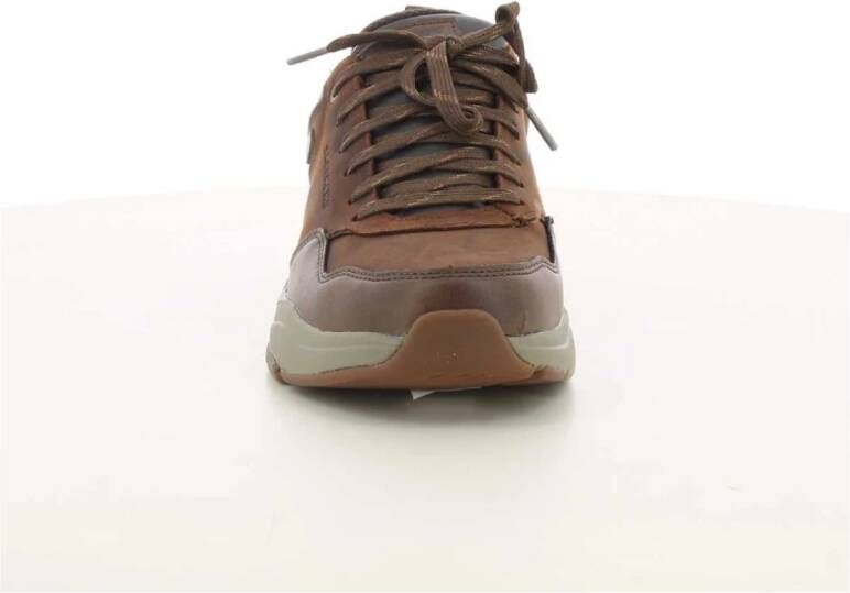 Skechers Herenschoenen Cognac Hombre Bruin Heren